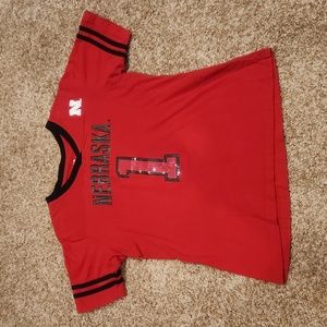 Nebraska girls tshirt, Colosseum, size 14/16